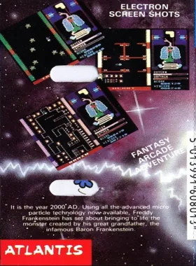 Frankenstein 2000 (1985)(Icon Software)[a] box cover back